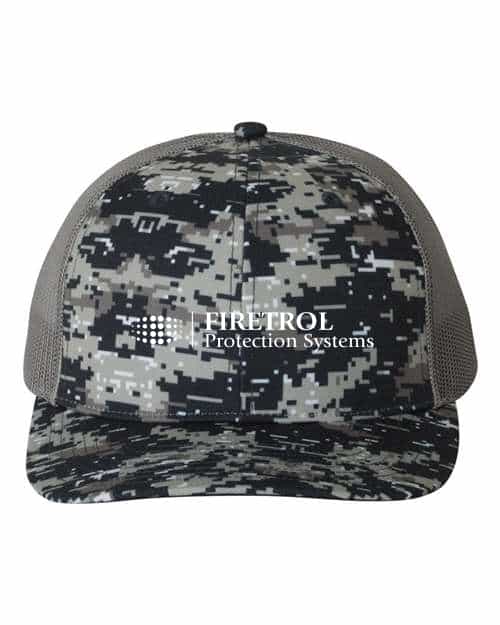 Richardson Patterned Snapback Trucker Cap 112P