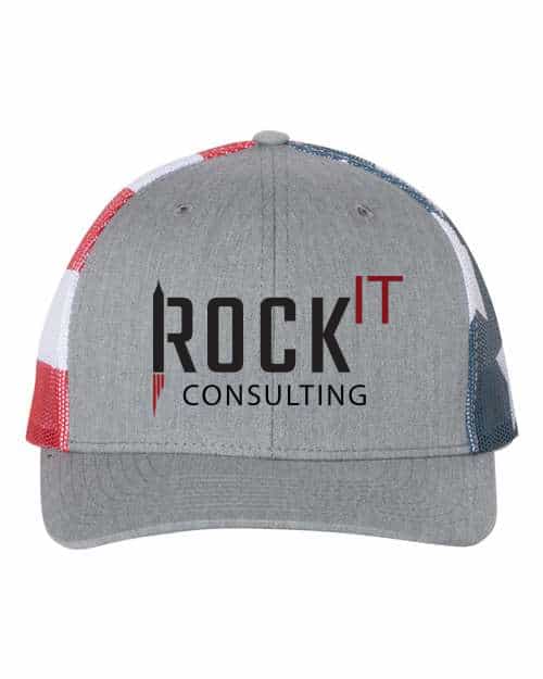 Richardson Printed Mesh-Back Trucker Cap 112PM