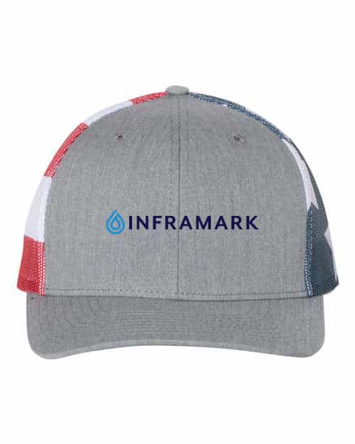 Richardson Printed Mesh-Back Trucker Cap 112PM