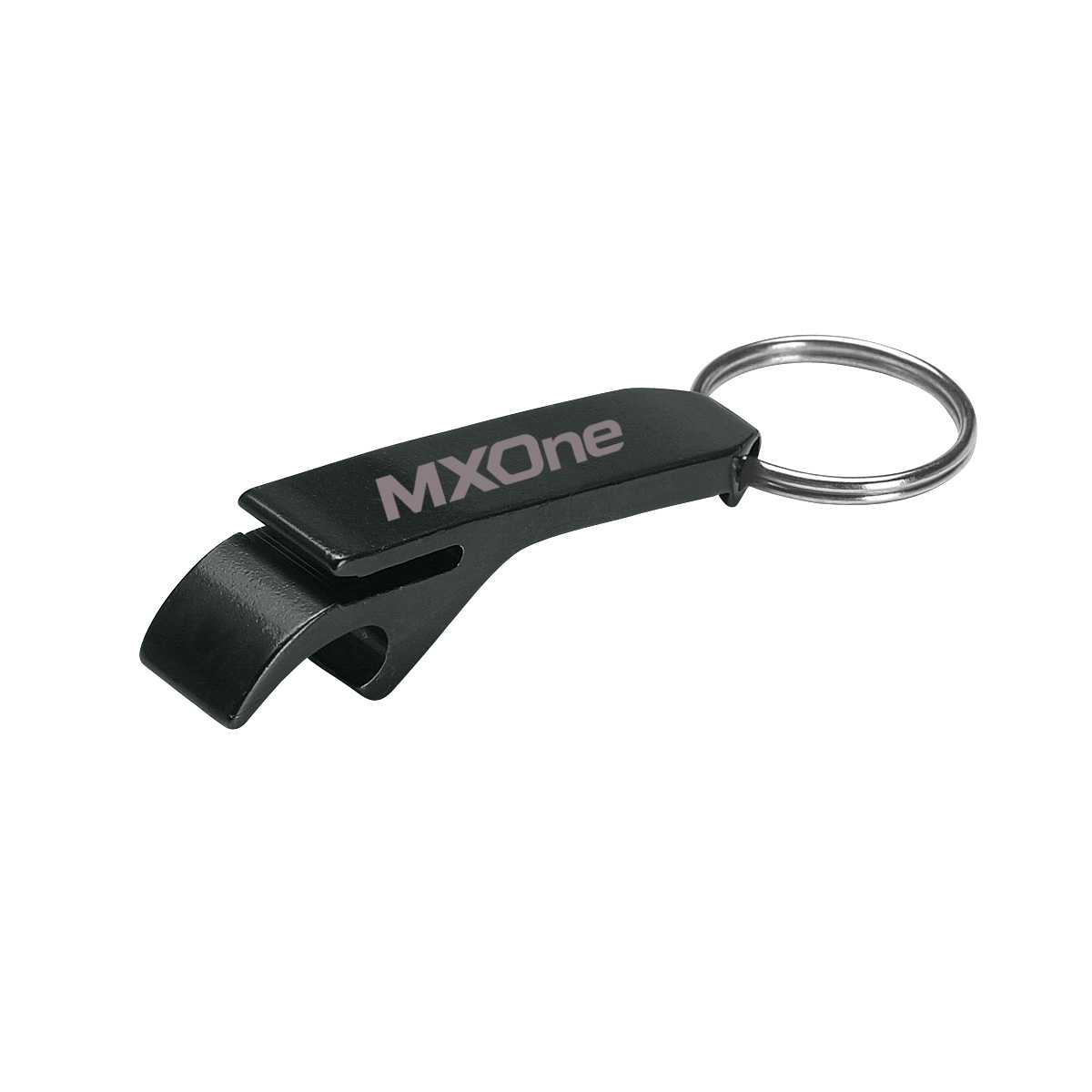 ALUMINUM BOTTLE/CAN OPENER KEY RING 2064
