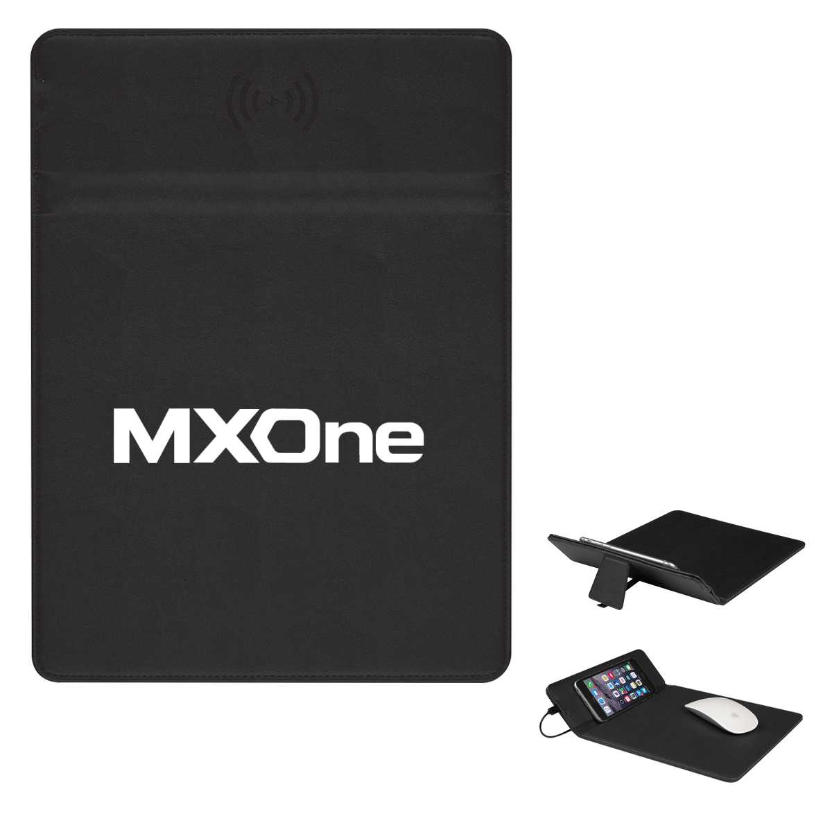 WIRELESS CHARGING MOUSE PAD WITH PHONE STAND 2953