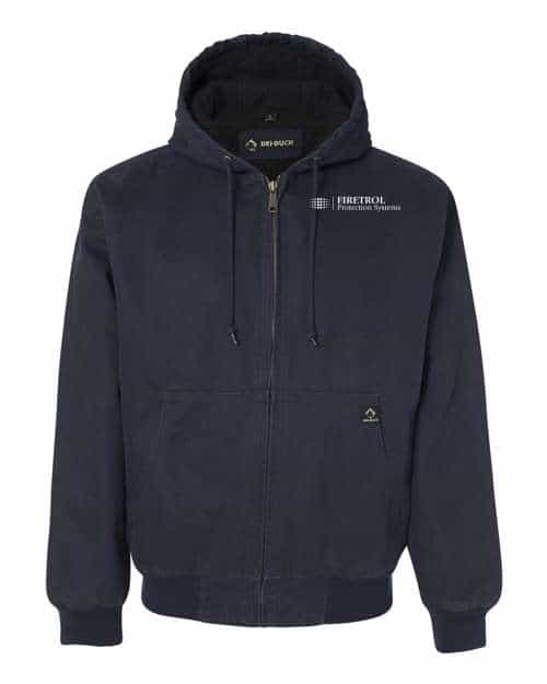 DRI DUCK Cheyenne Boulder Cloth™ Hooded Jacket with Tricot Quilt Lining 5020