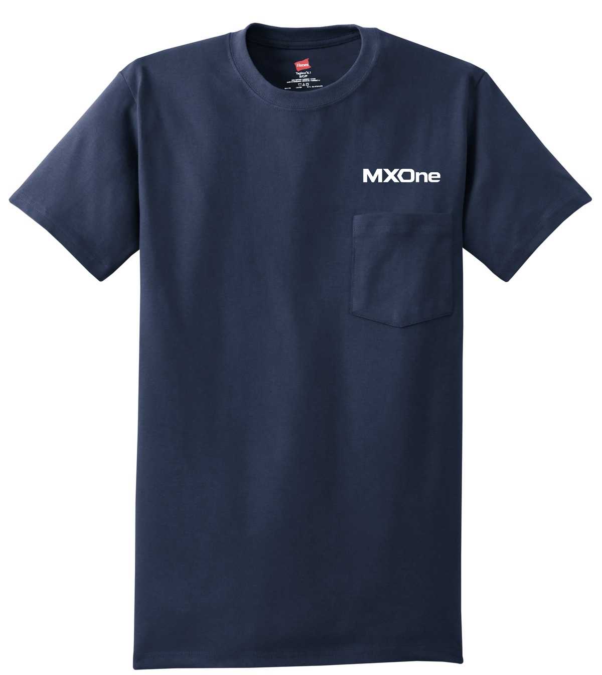 Hanes® - Authentic 100%  Cotton T-Shirt with Pocket.  5590