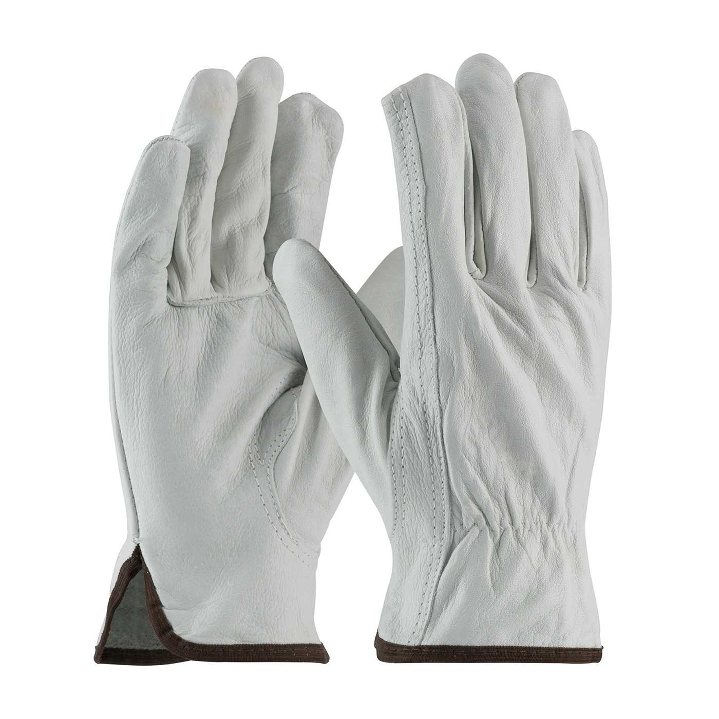 PIP® Economy Grade Top Grain Cowhide Leather Drivers Glove - Keystone Thumb
