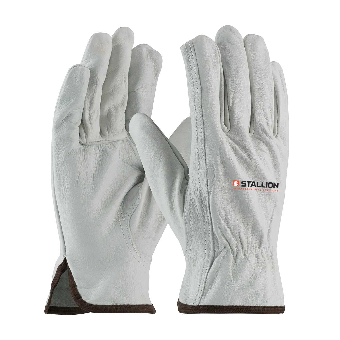 PIP® Economy Grade Top Grain Cowhide Leather Drivers Glove - Keystone Thumb