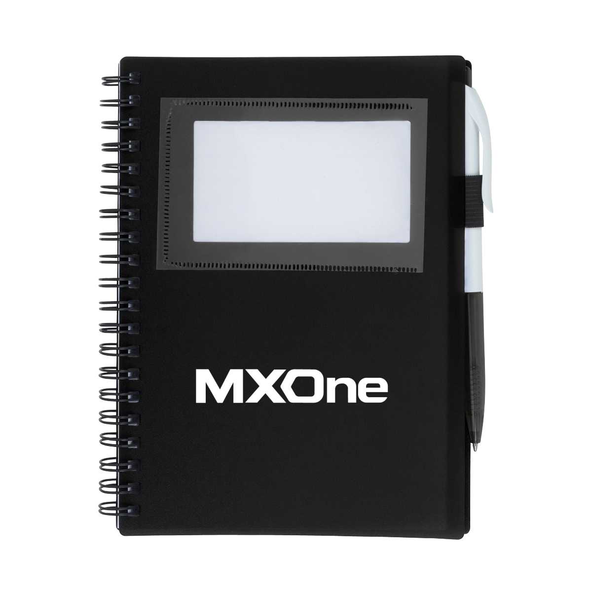 SPIRAL NOTEBOOK WITH ID WINDOW 6920