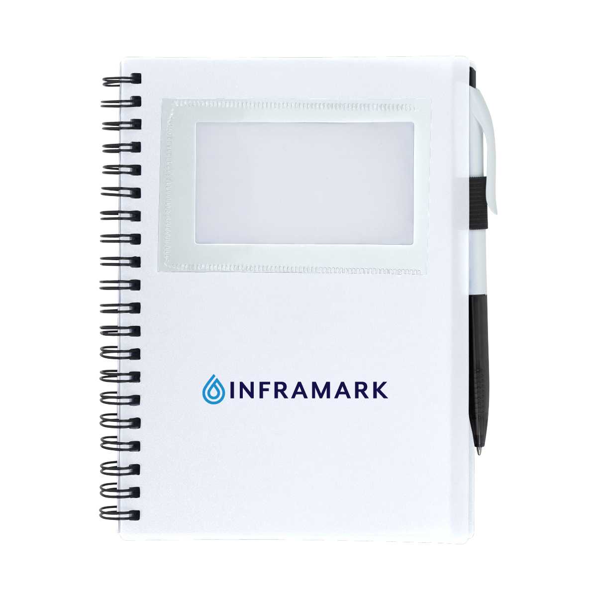 SPIRAL NOTEBOOK WITH ID WINDOW 6920