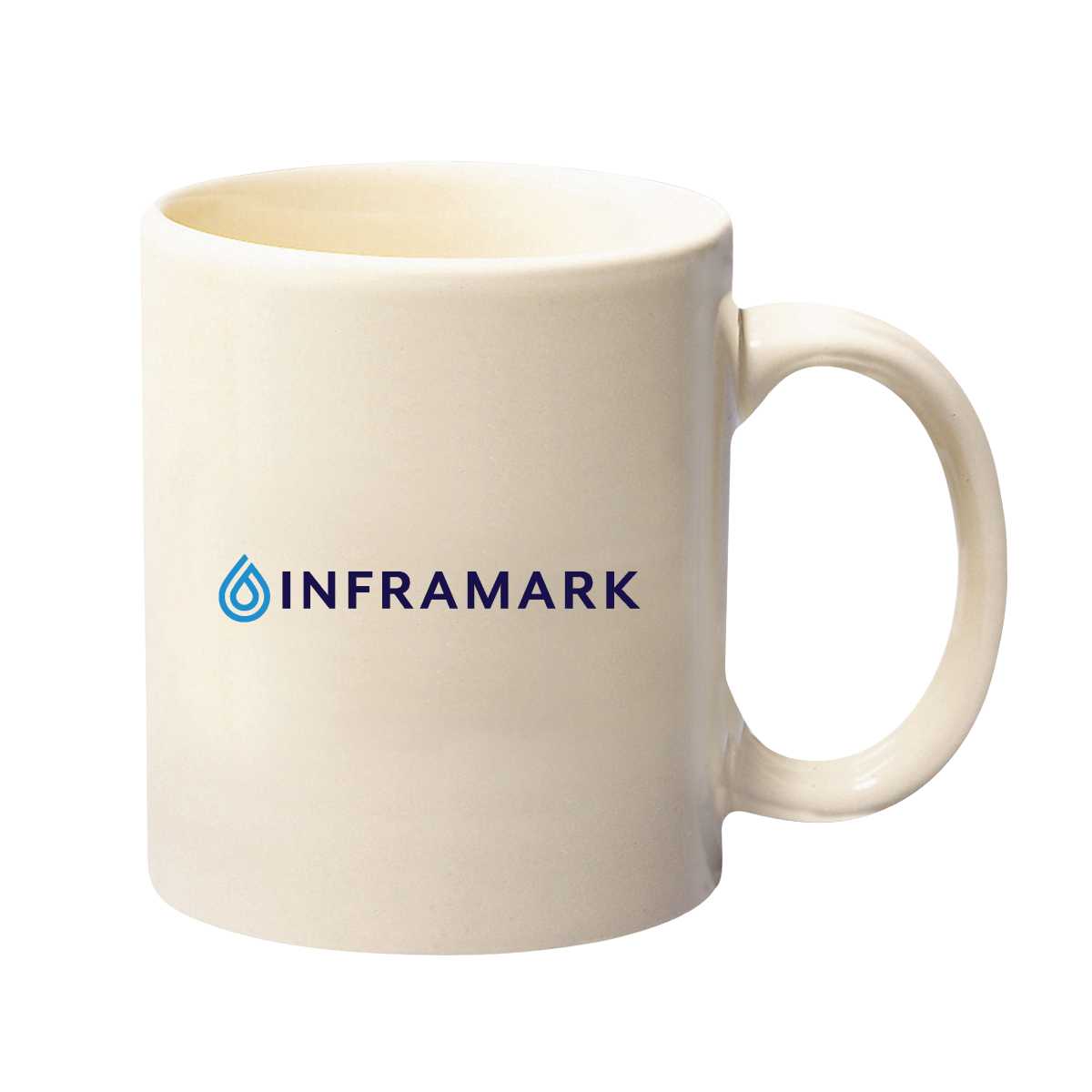 11 OZ. COLORED STONEWARE MUG WITH C-HANDLE 7125