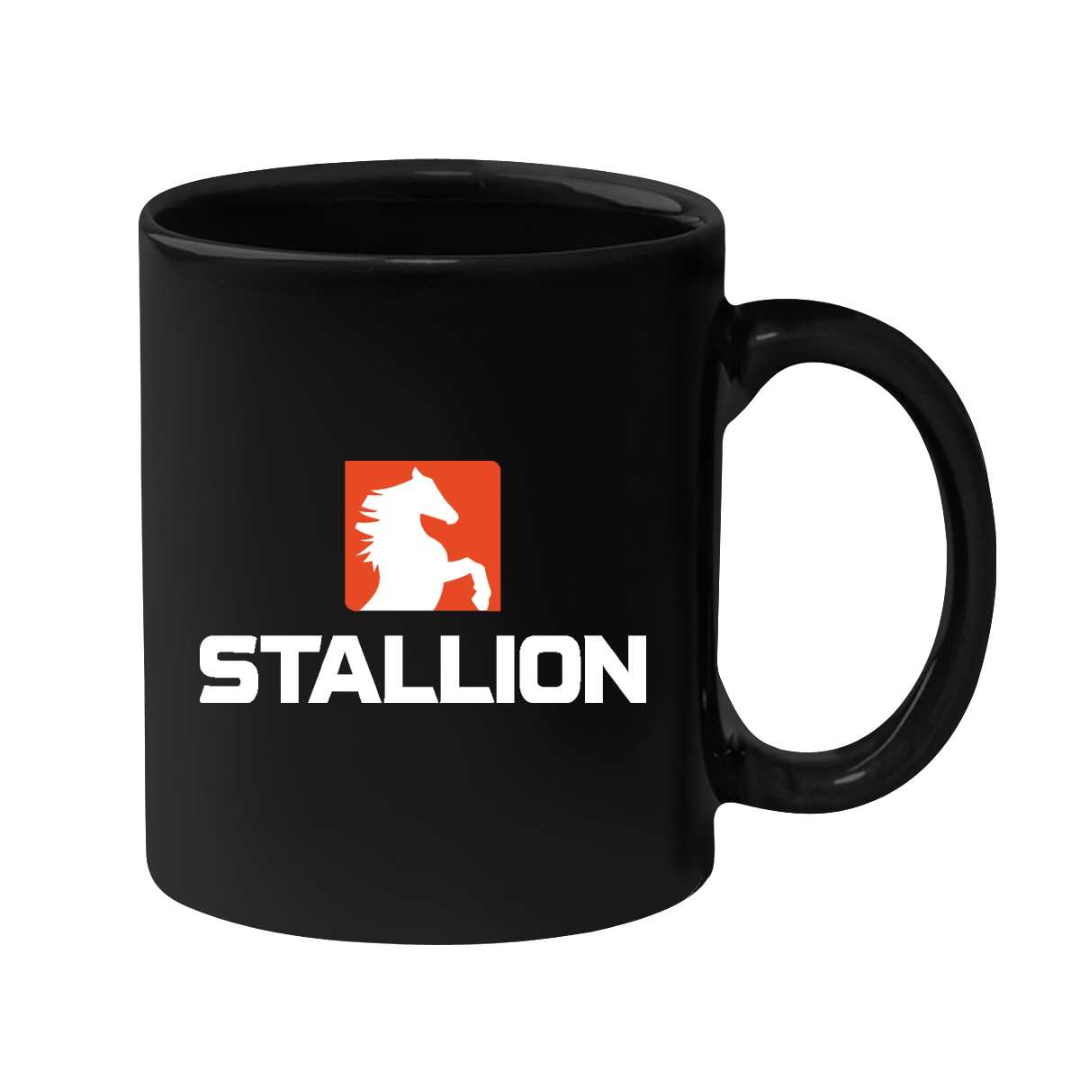 11 OZ. COLORED STONEWARE MUG WITH C-HANDLE 7125