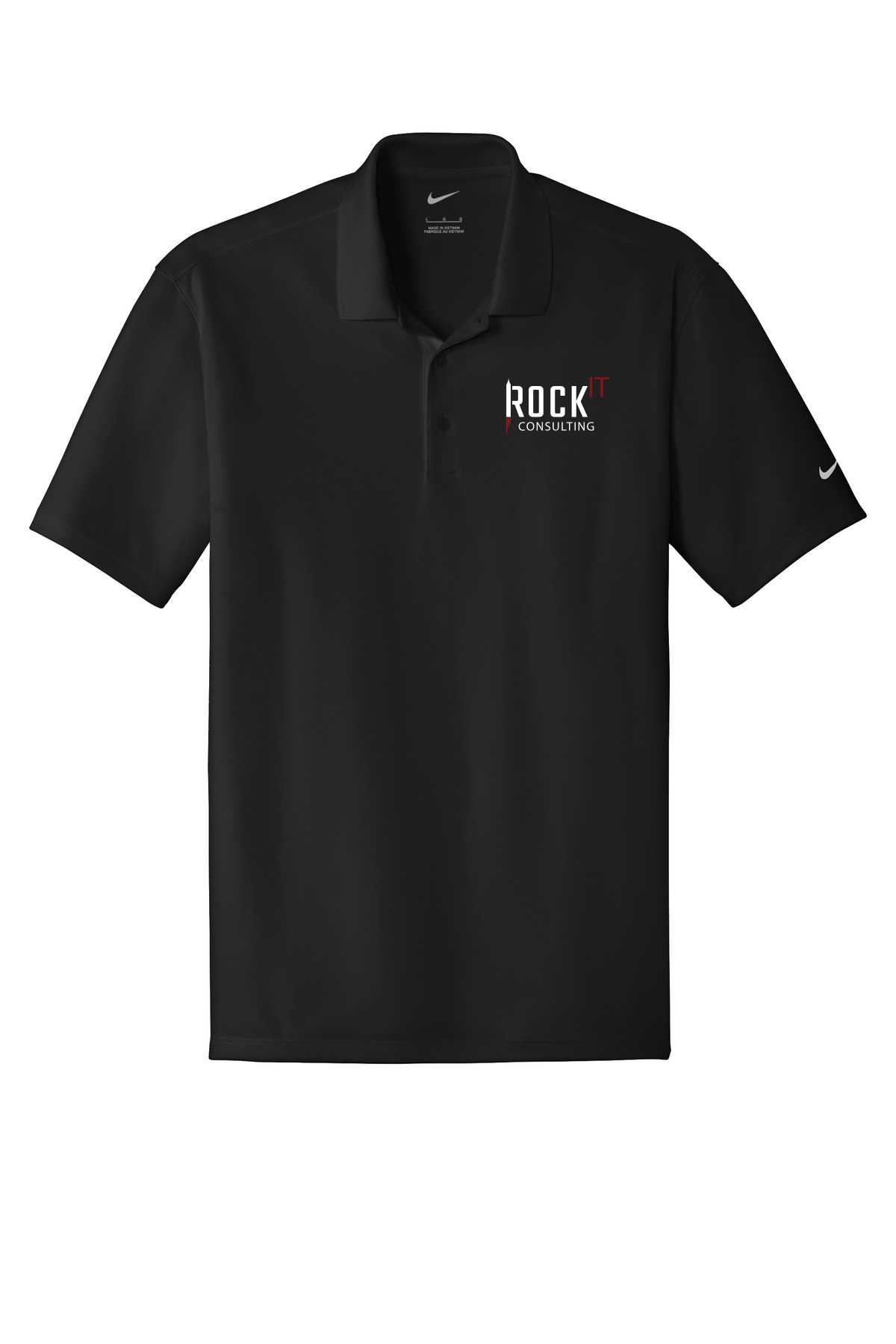 Nike Dri-FIT Classic Fit Players Polo with Flat Knit Collar. 838956