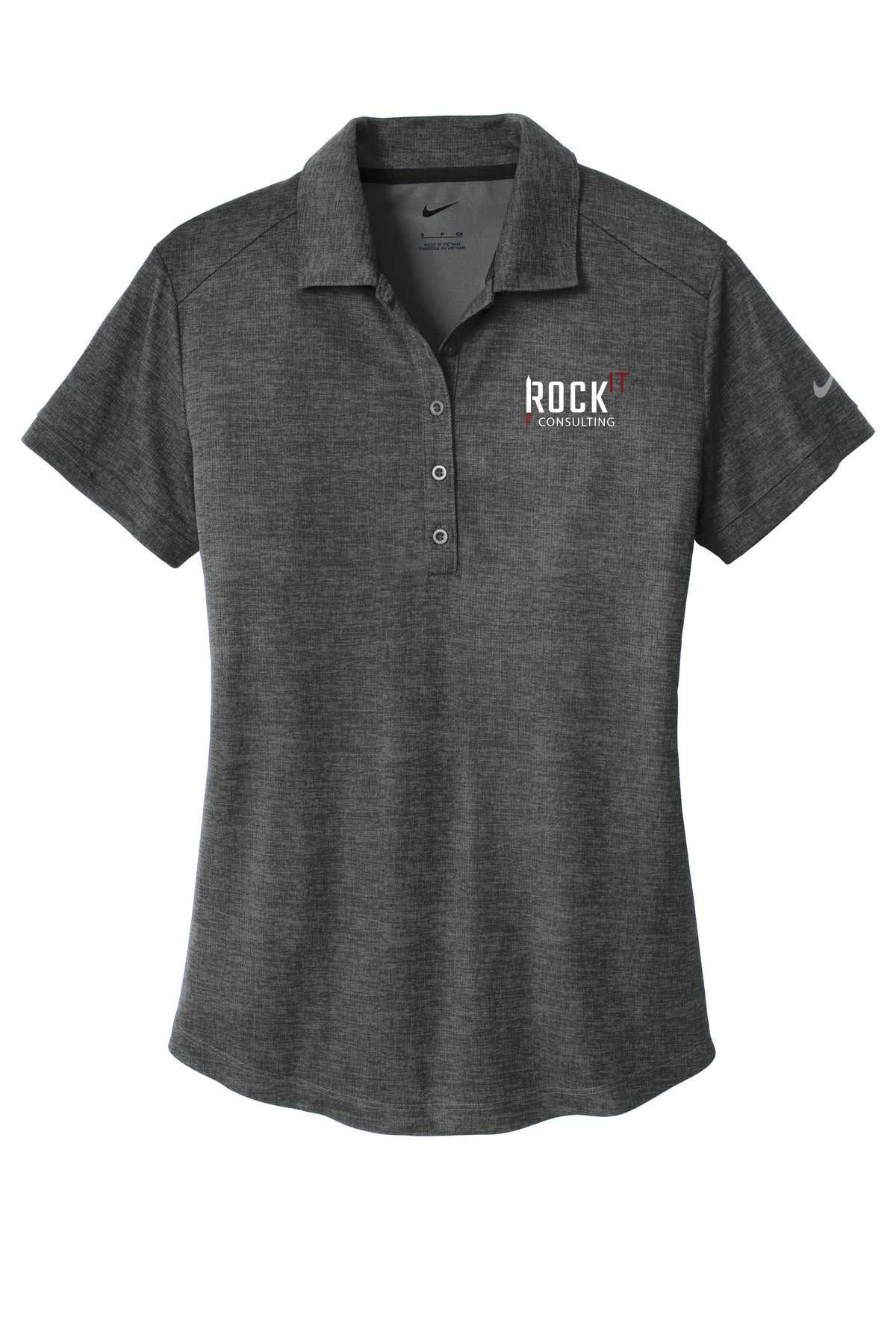 Nike Ladies Dri-FIT Crosshatch Polo. 838961