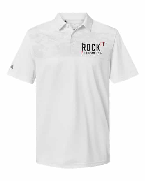 Adidas Camo Chest Print Polo A585