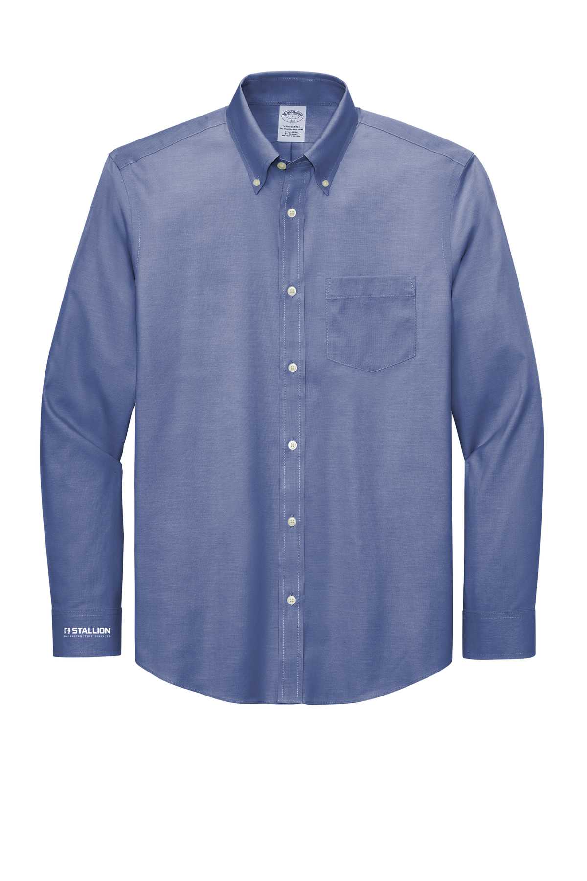 Brooks Brothers® Wrinkle-Free Stretch Pinpoint Shirt BB18000