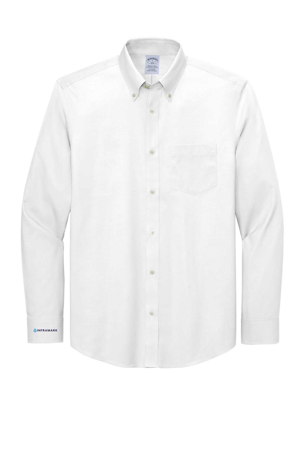 Brooks Brothers® Wrinkle-Free Stretch Pinpoint Shirt BB18000