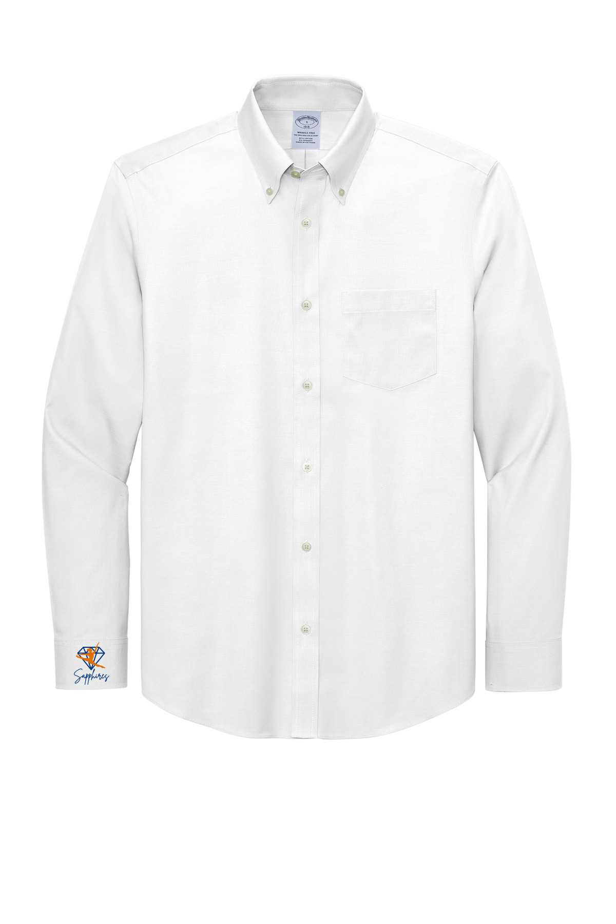 Brooks Brothers® Wrinkle-Free Stretch Pinpoint Shirt BB18000