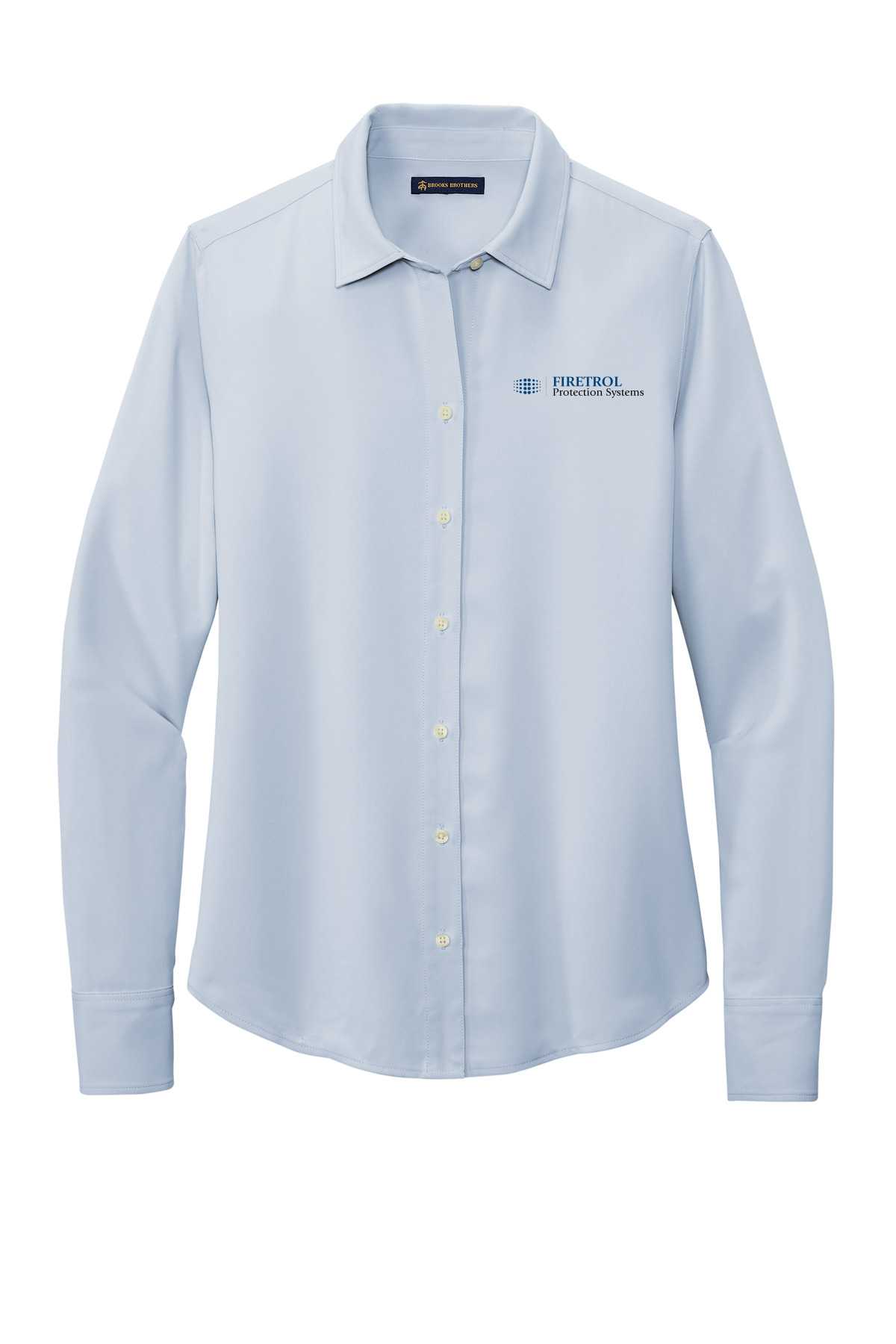 Brooks Brothers® Women's Full-Button Satin Blouse BB18007