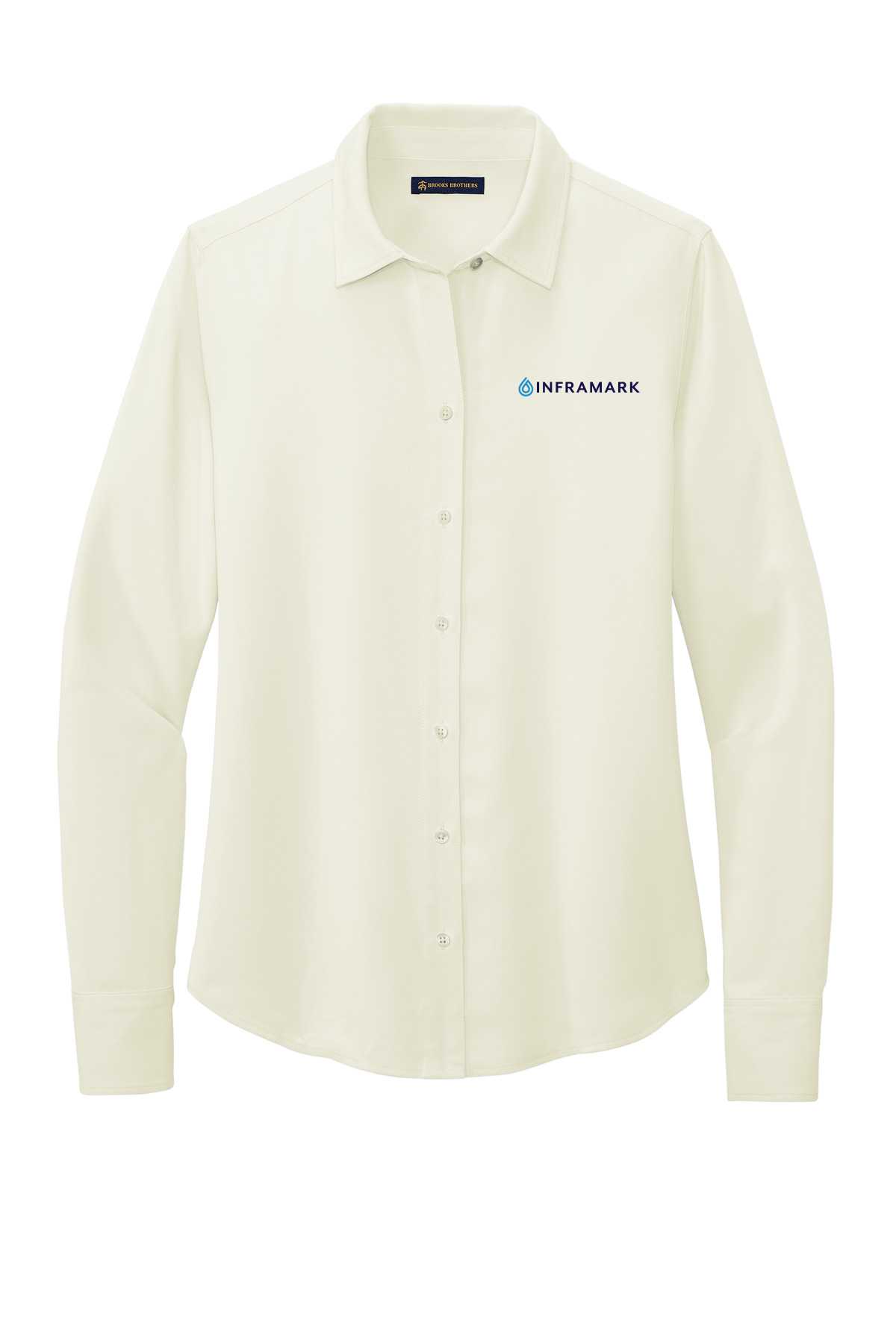 Brooks Brothers® Women's Full-Button Satin Blouse BB18007