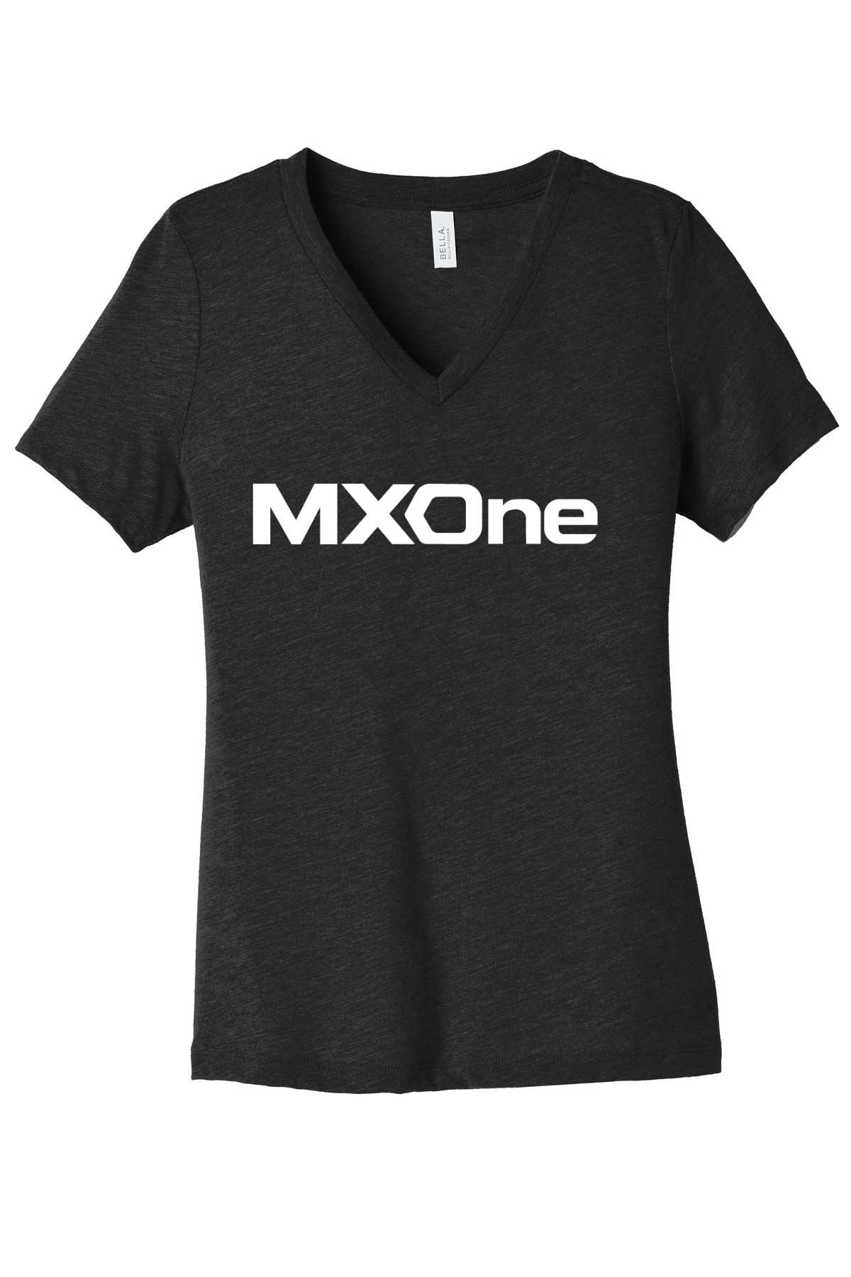 BELLA+CANVAS® Women's Relaxed Heather CVC V-Neck Tee BC6405CVC