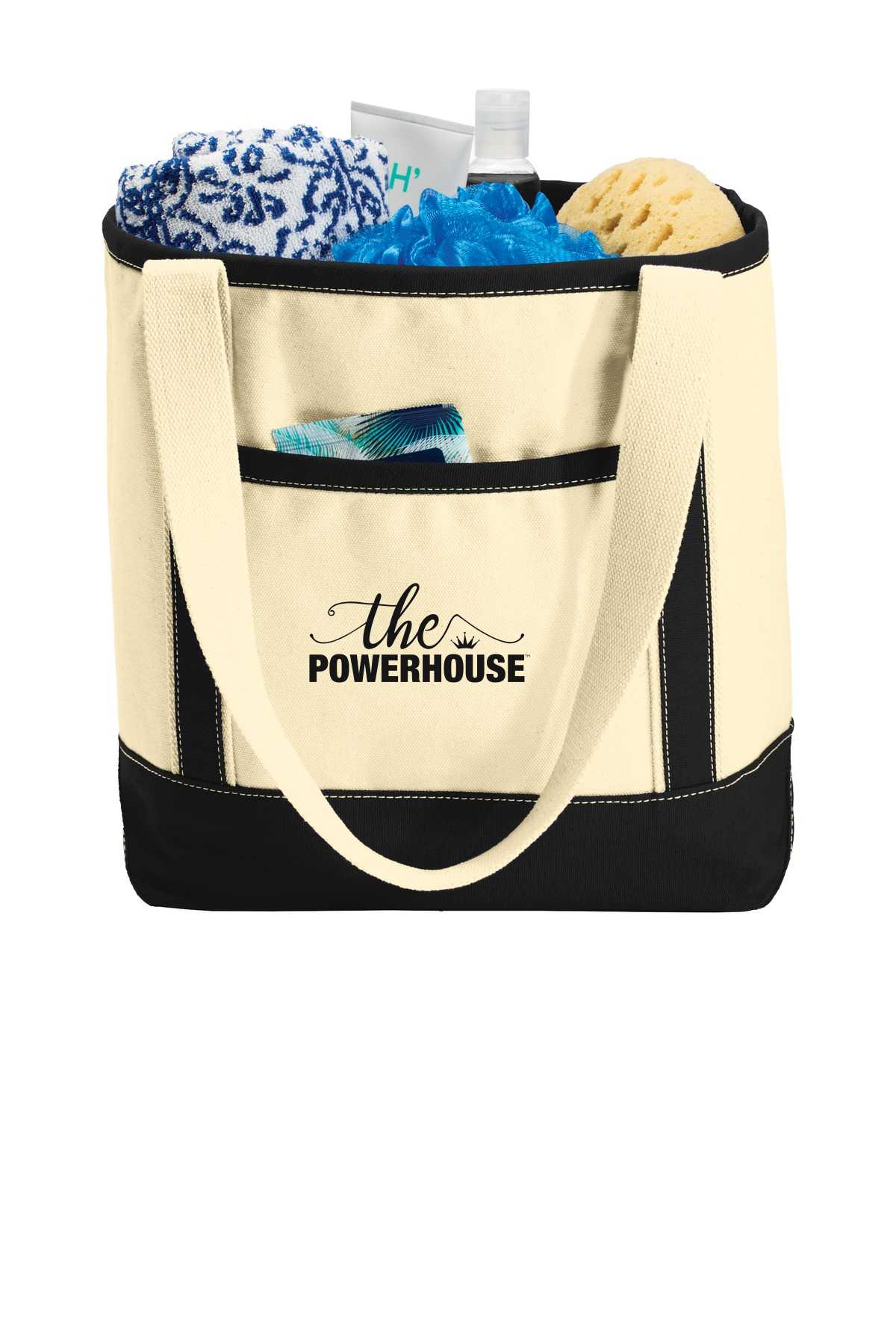 Port Authority® Medium Cotton Canvas Boat Tote. BG412