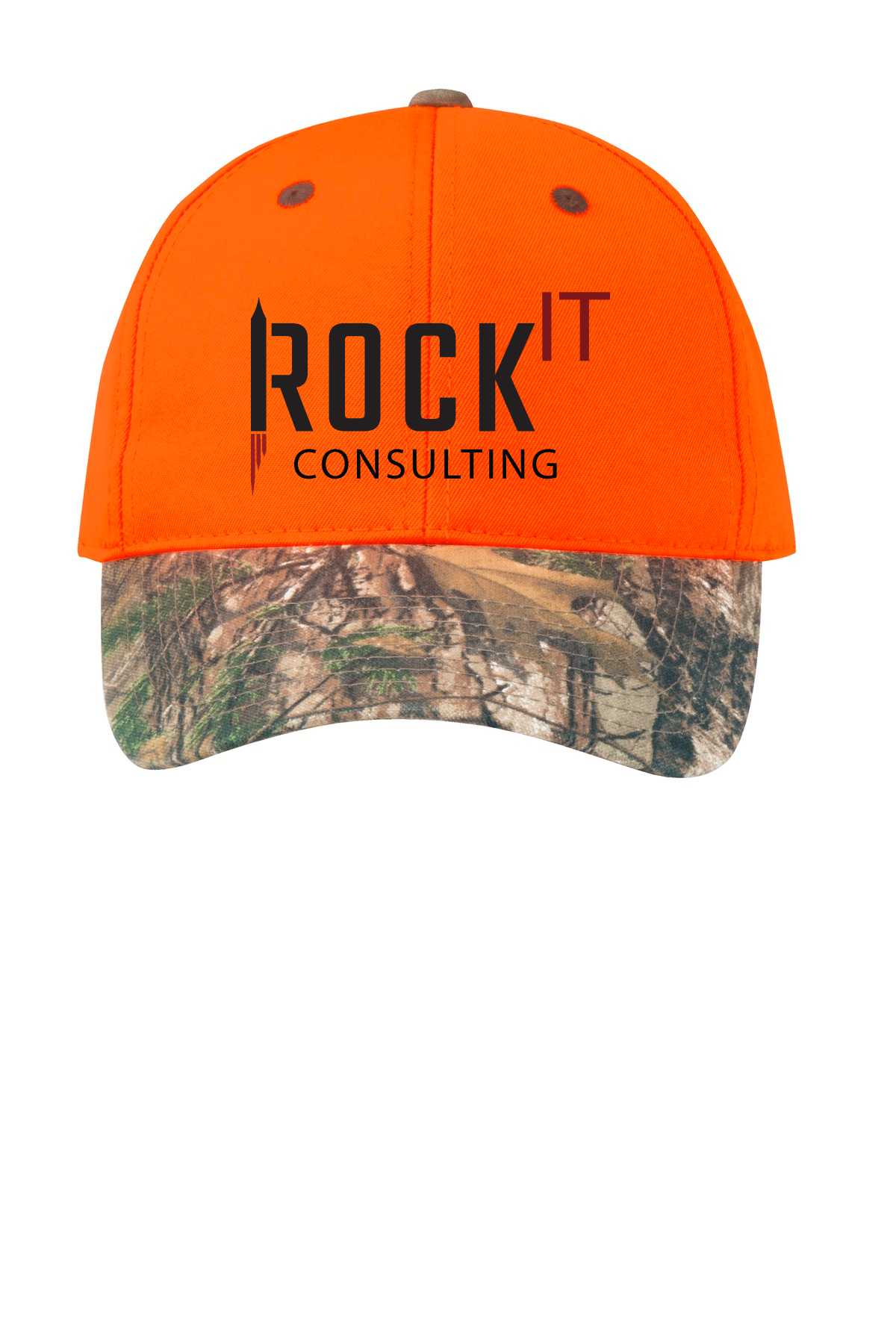 Port Authority® Enhanced Visibility Cap with Camo Brim. C804