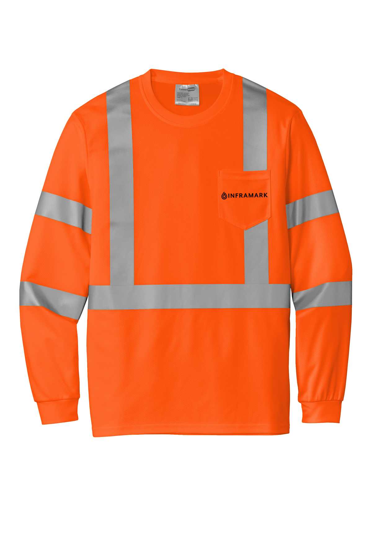 CornerStone® ANSI 107 Class 3 Mesh Long Sleeve Tee