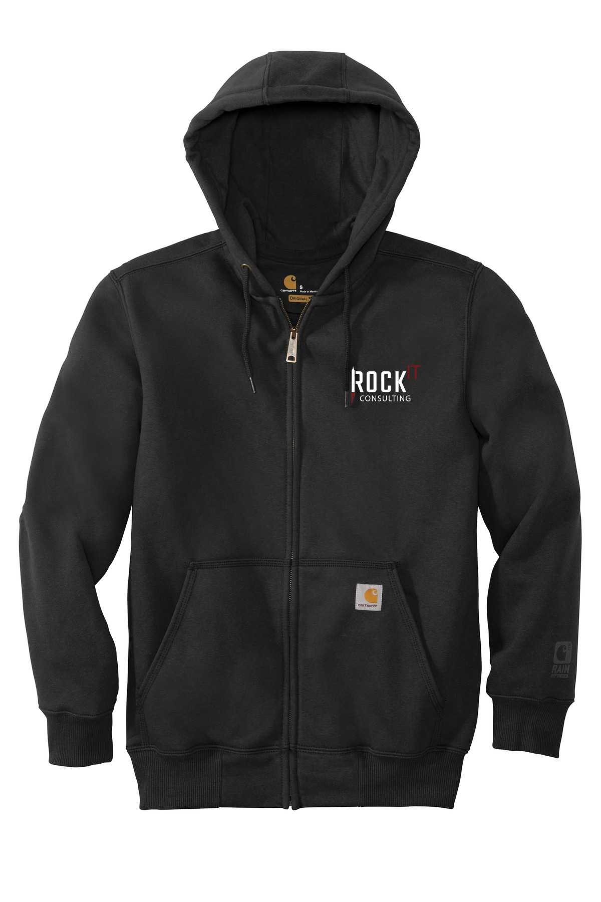 Carhartt ® Rain Defender ® Paxton Heavyweight Hooded Zip-Front Sweatshirt. CT100614