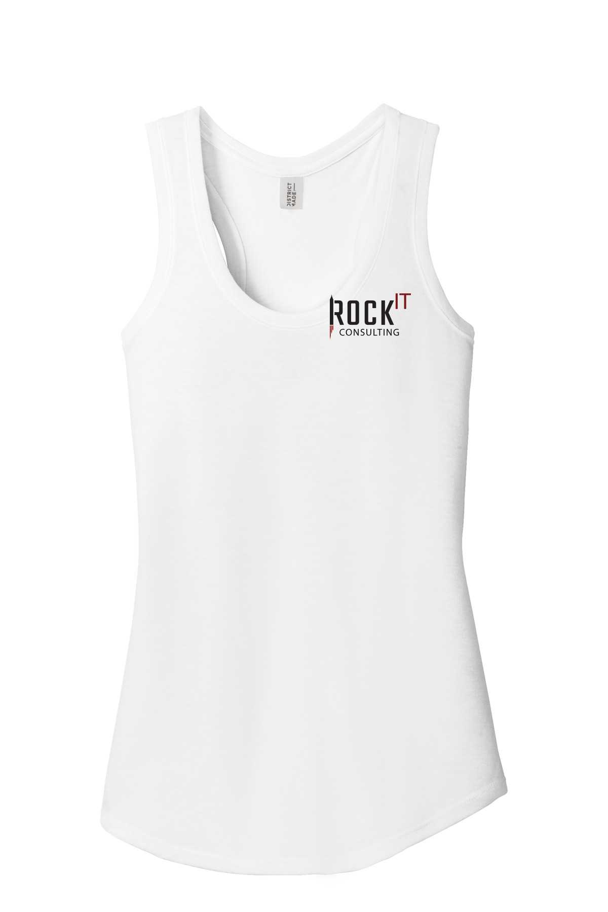 District ® Women's Perfect Tri® Racerback Tank. DM138L