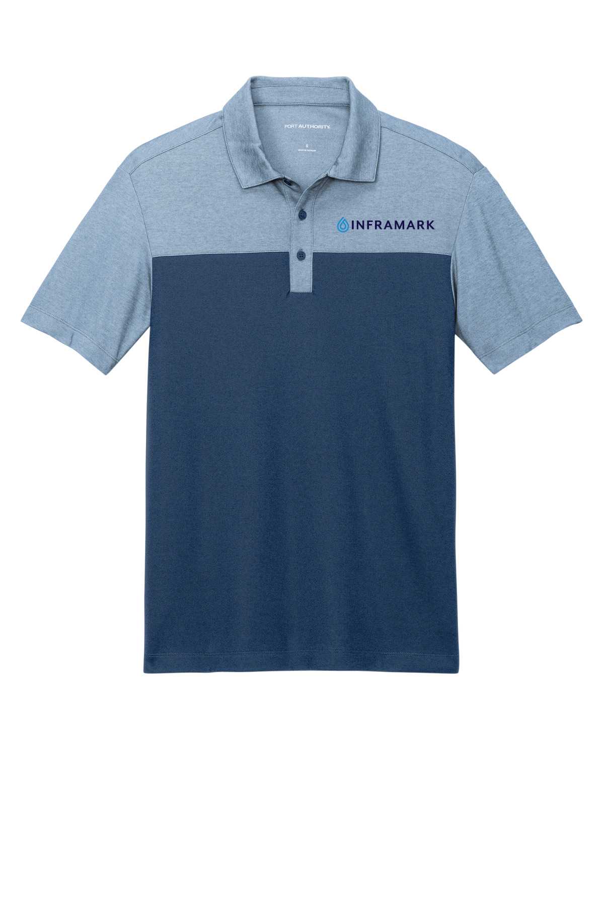 Port Authority® Fine Pique Blend Blocked Polo K831