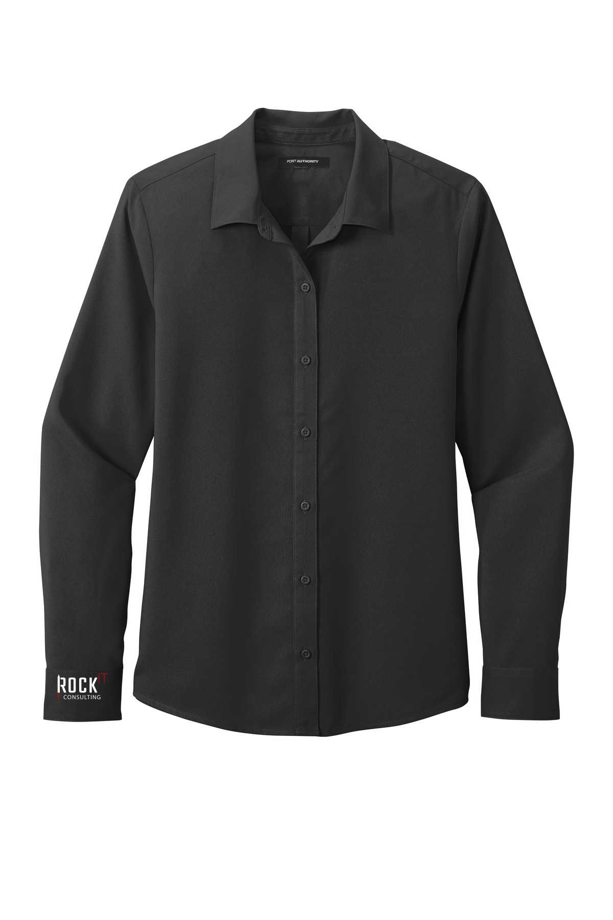 Port Authority ® Ladies Long Sleeve Performance Staff Shirt LW401