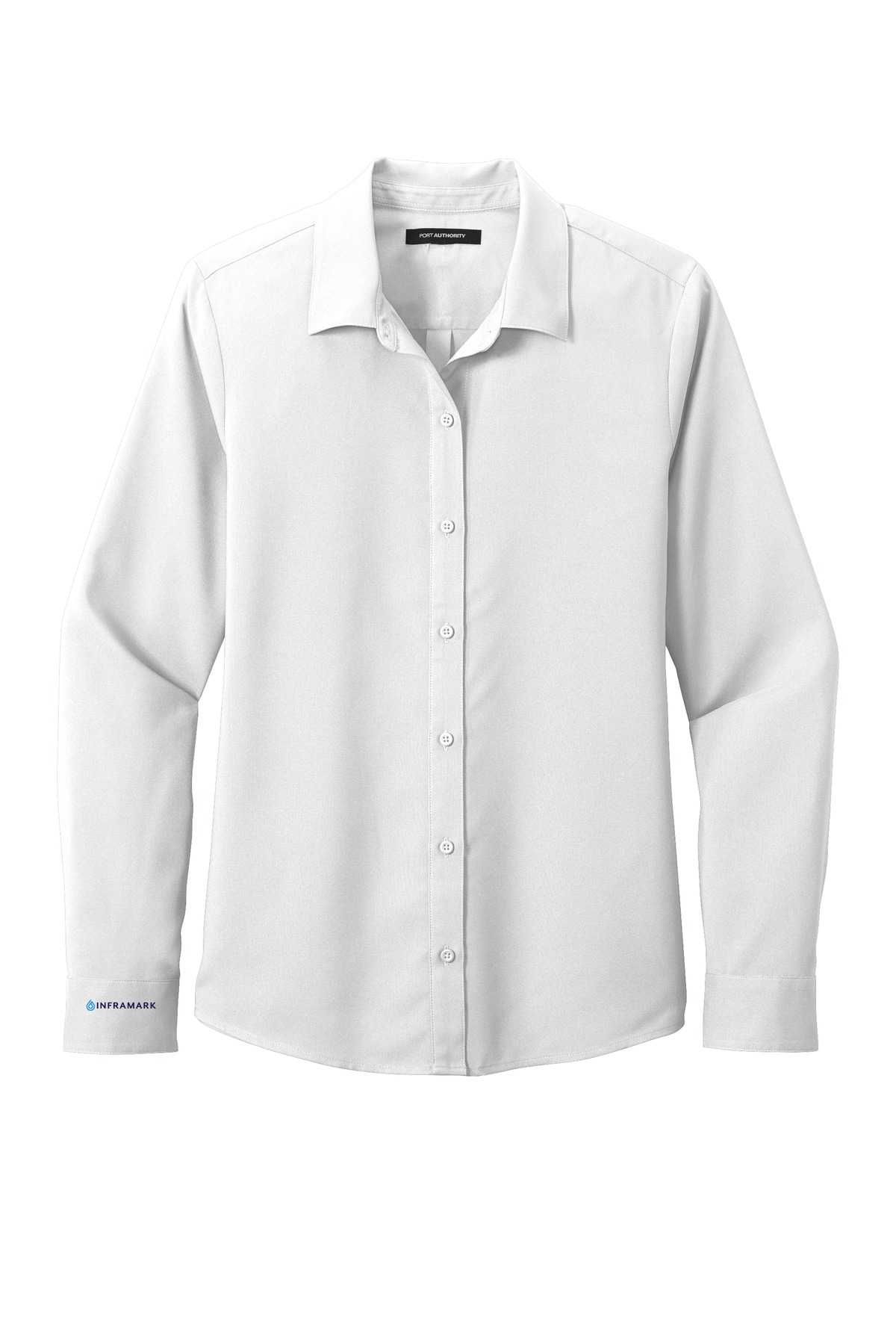 Port Authority ® Ladies Long Sleeve Performance Staff Shirt LW401