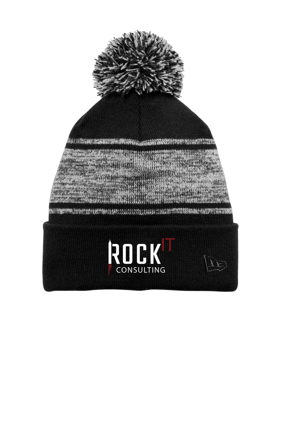 New Era ® Knit Chilled Pom Beanie. NE909
