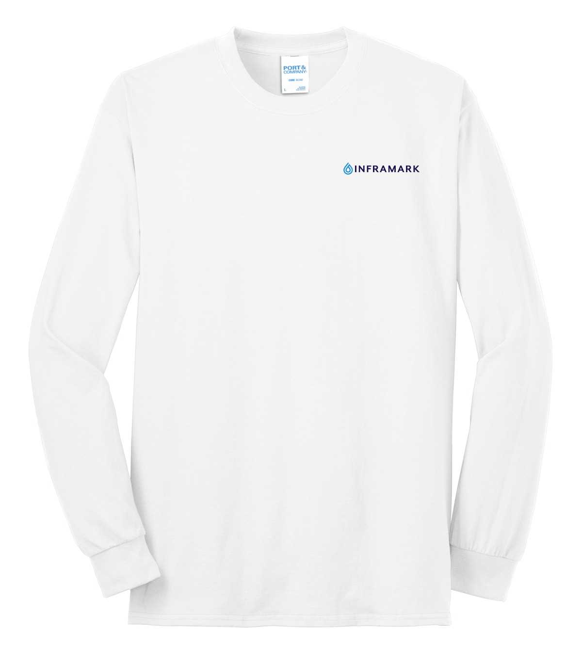 Port & Company® - Long Sleeve Core Blend Tee. PC55LS
