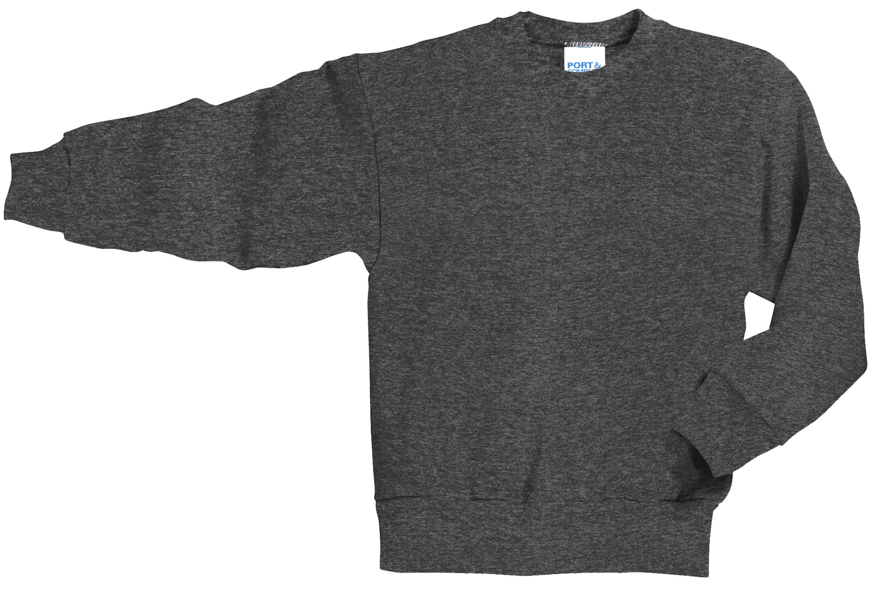 Port & Company® - Youth Core Fleece Crewneck Sweatshirt.  PC90Y