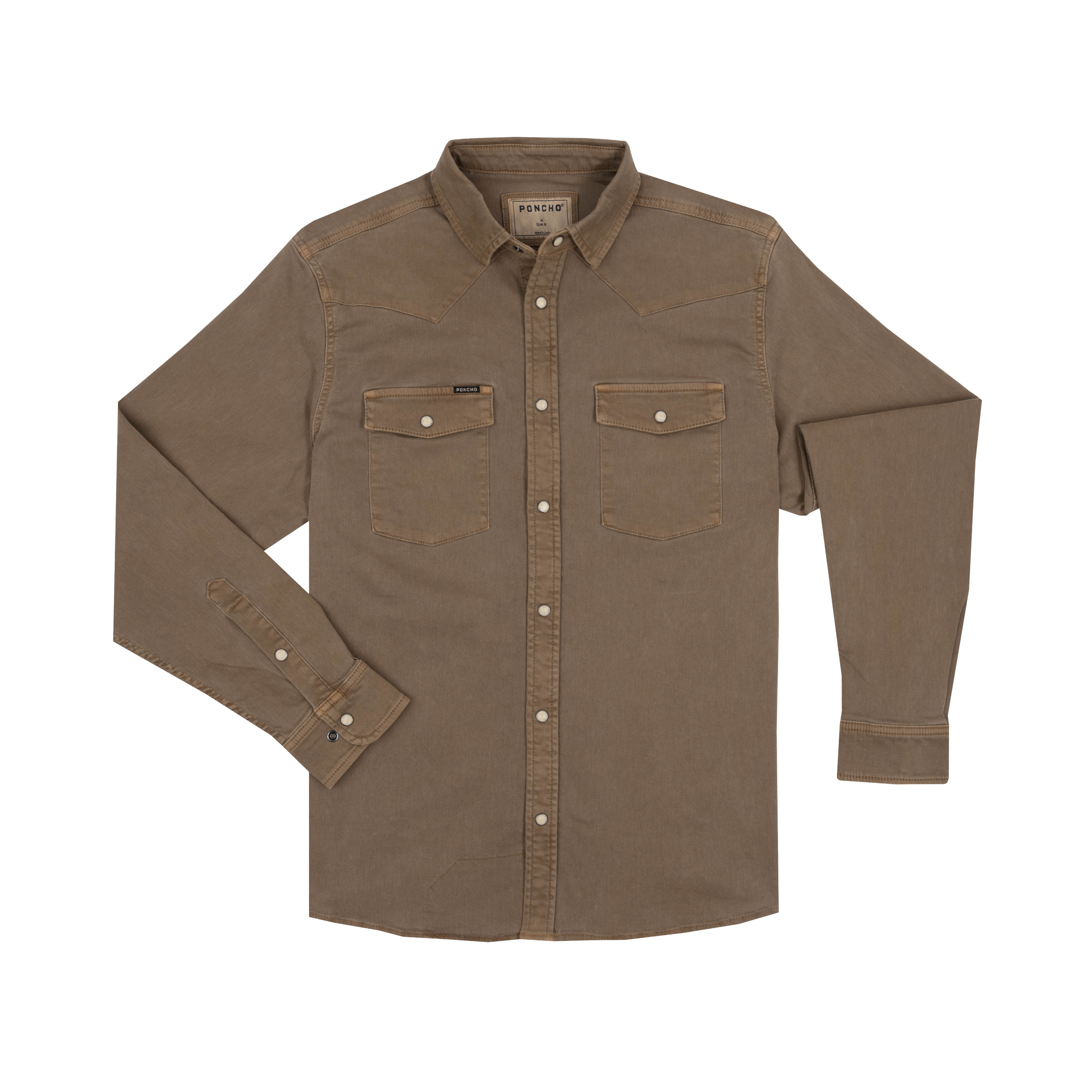 Poncho - Denim - Long Sleeve 