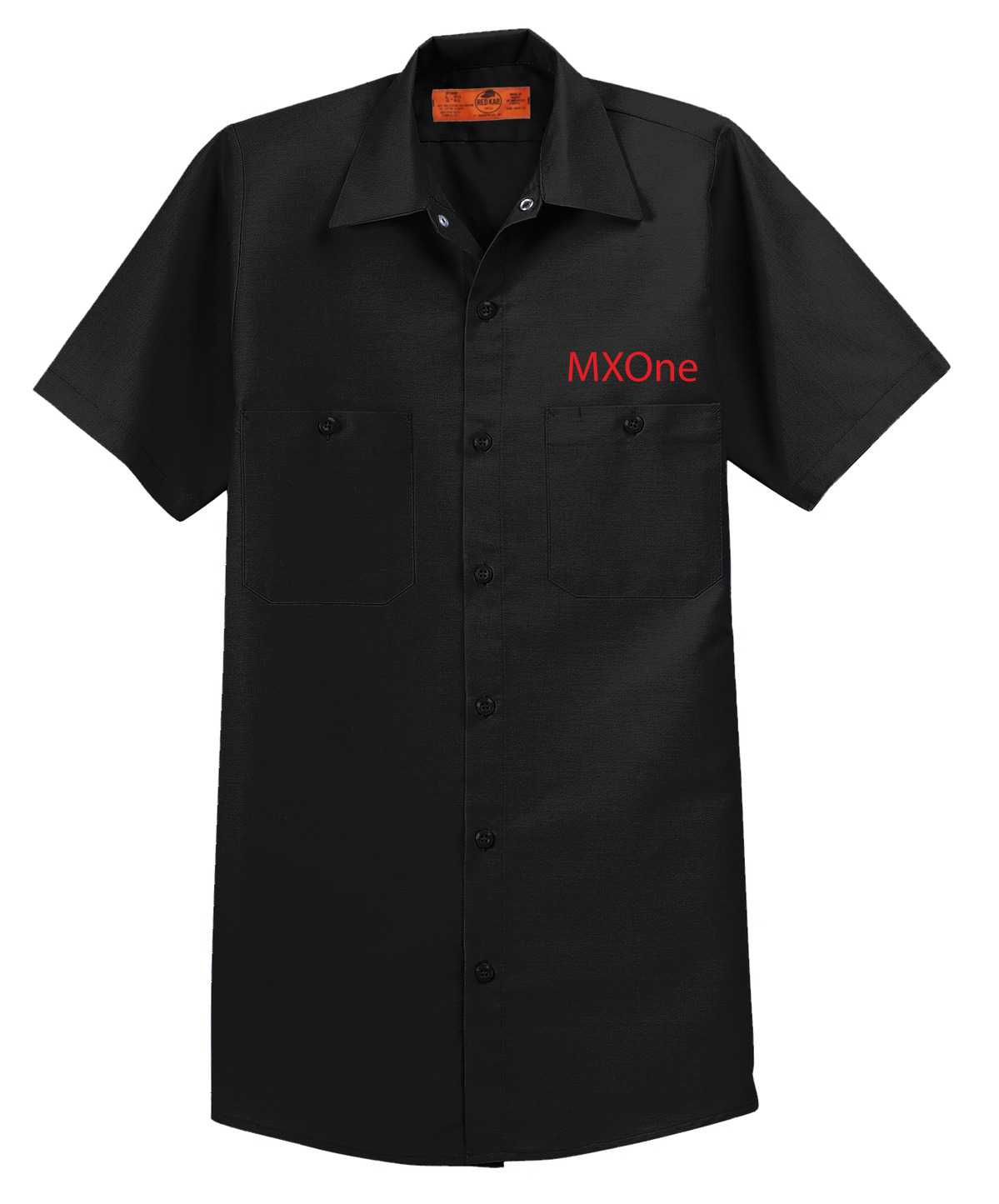 Red Kap® Long Size  Short Sleeve Industrial Work Shirt. SP24LONG