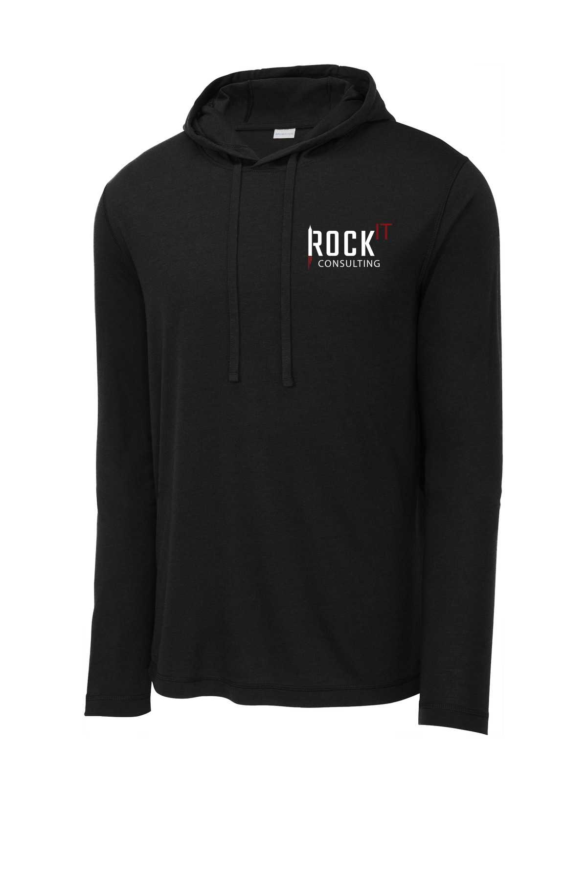 Sport-Tek ® PosiCharge ® Tri-Blend Wicking Long Sleeve Hoodie ST406