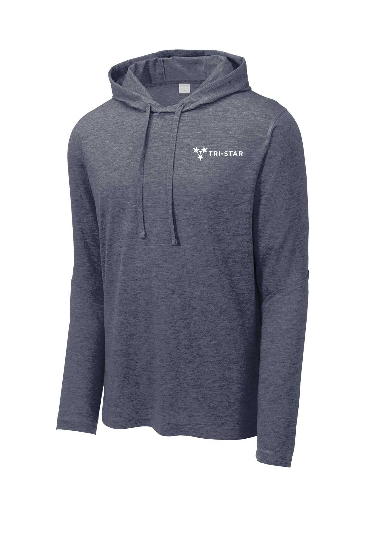 Sport-Tek ® PosiCharge ® Tri-Blend Wicking Long Sleeve Hoodie ST406