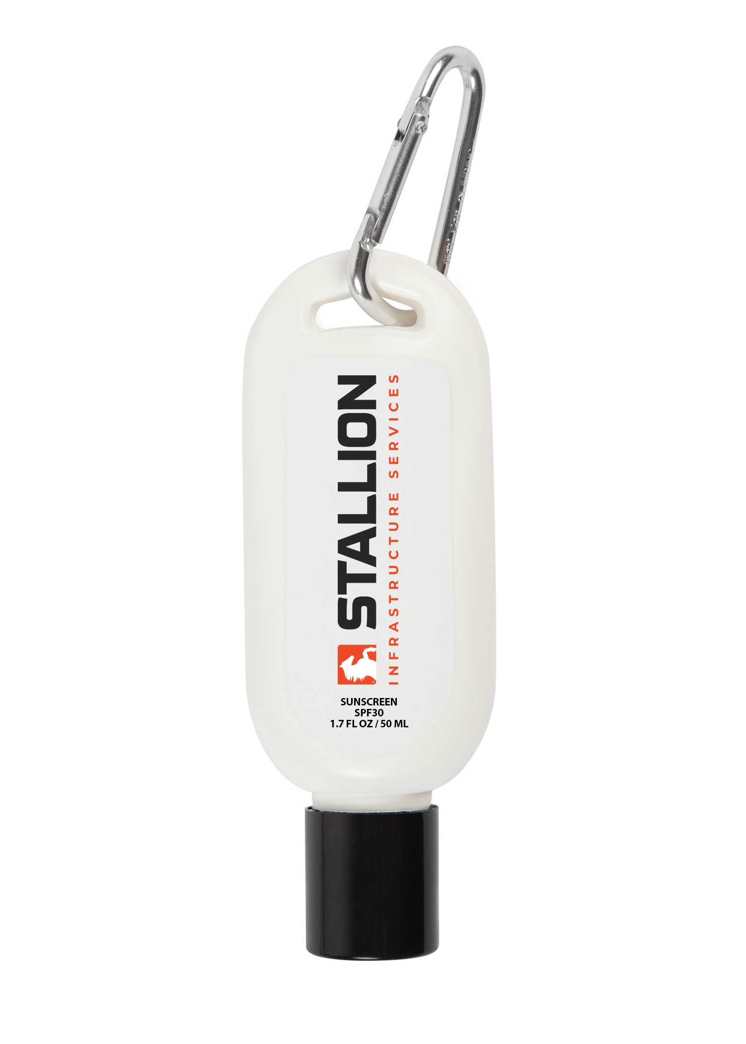 50 Ml Sunscreen SPF30 w/Carabiner (USA MADE)