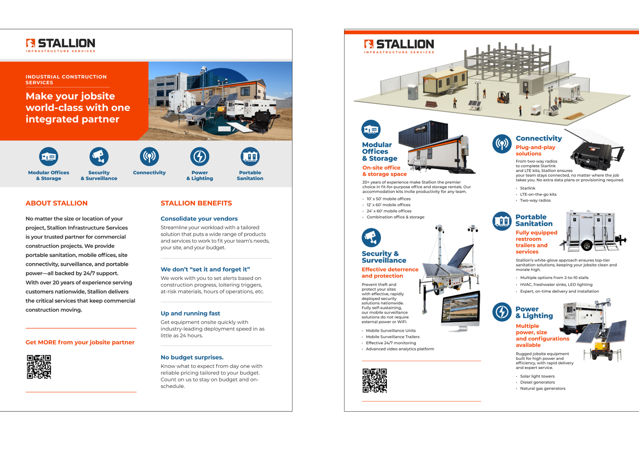 Stallion Industrial Construction Services Cut Sheet
