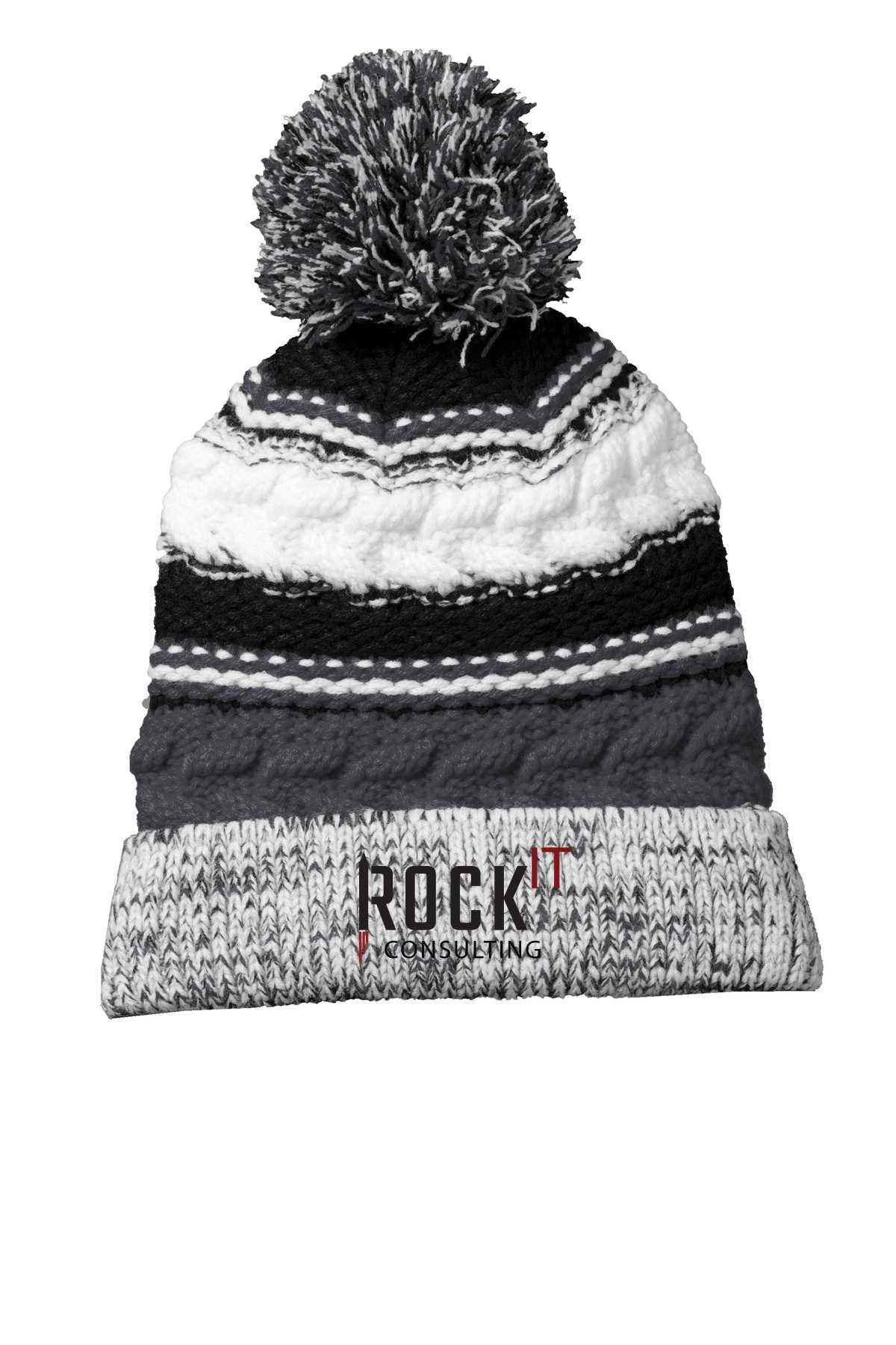 Sport-Tek® Pom Pom Team Beanie. STC21