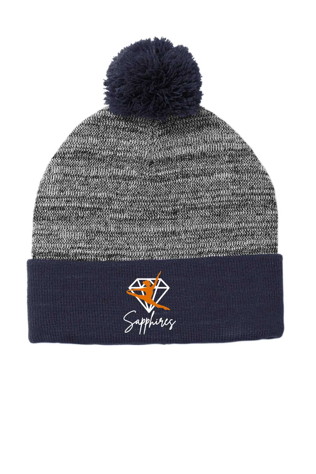 Sport-Tek ® Heather Pom Pom Beanie STC41