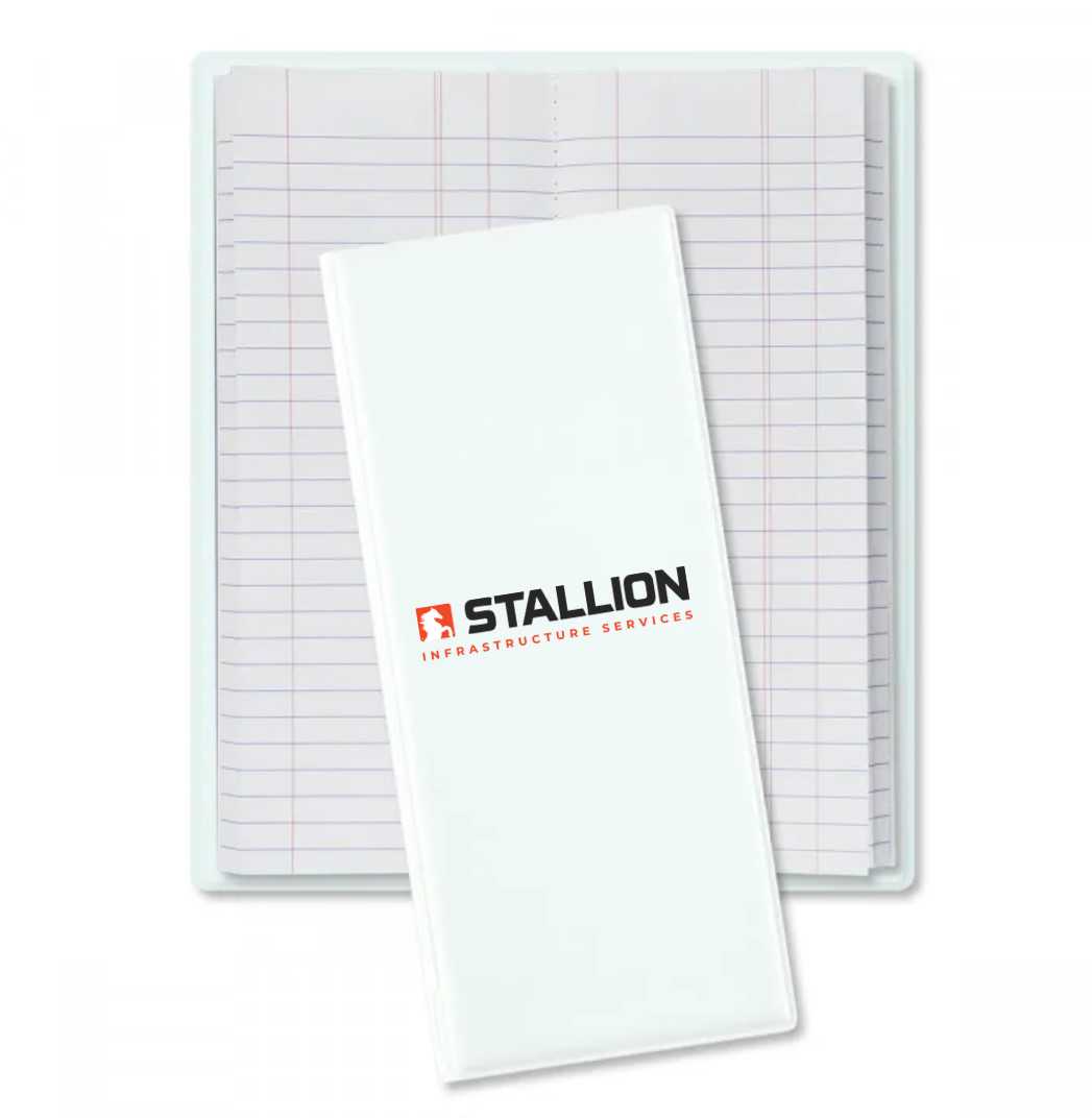 Tally Book - 6\" x 3 3/4\" TB35-CR